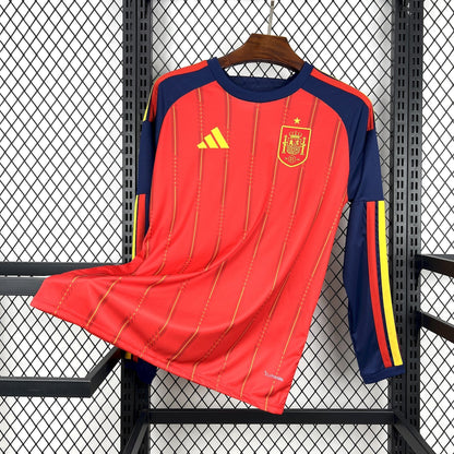 MAILLOT MANCHE LONGUE ESPAGNE 2025/2026